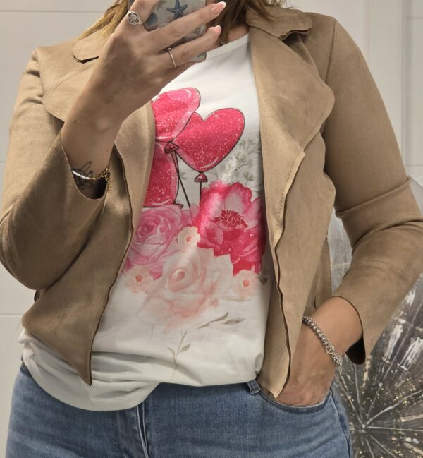 CHAQUETA ANTELINA CORTA