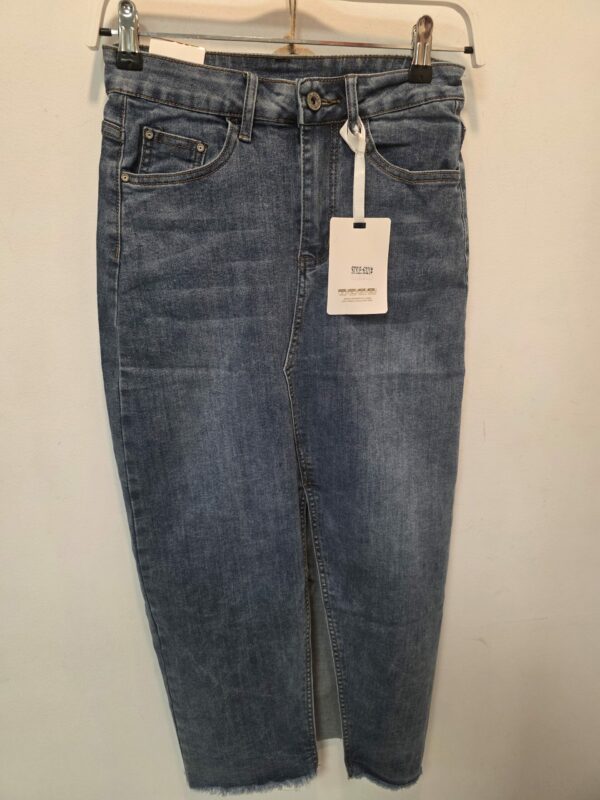 FALDA VAQUERA LARGA FLECO