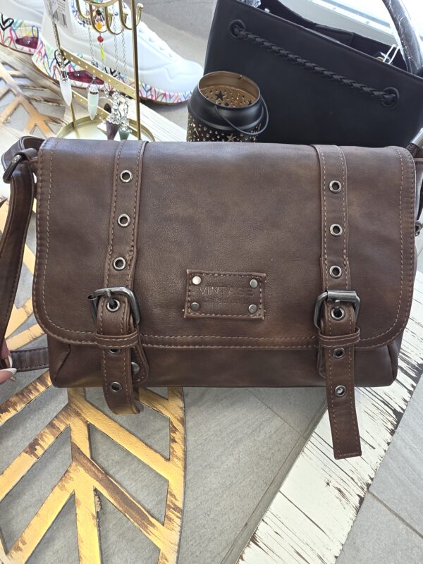 BOLSO VINTAGE CHOCOLATE